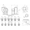 Вентилятор Shermann Series D 0025125 (радиальный)