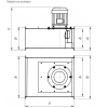 Вентилятор канальный КВП